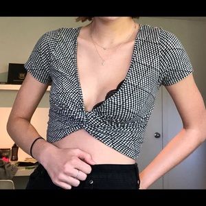 Super cute Wrap crop top